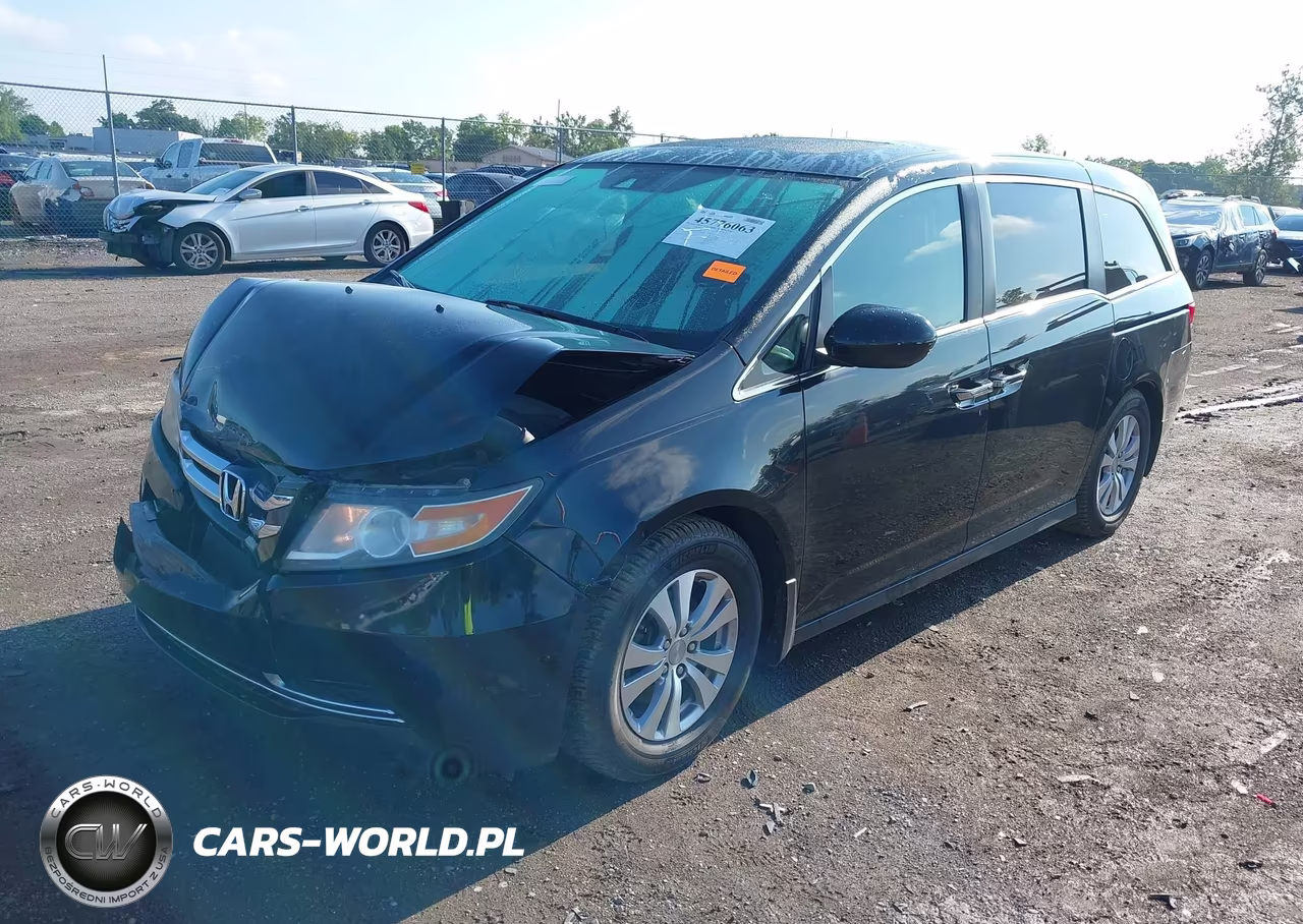 2015 Honda Odyssey Ex-L VIN:5FNRL5H67FB056015 - 2