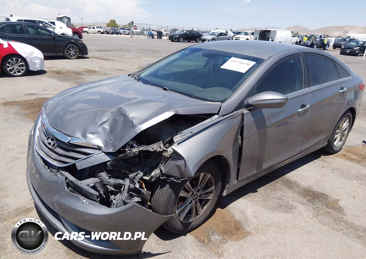 2013 Hyundai Sonata Gls VIN:5NPEB4AC2DH745857 - 2