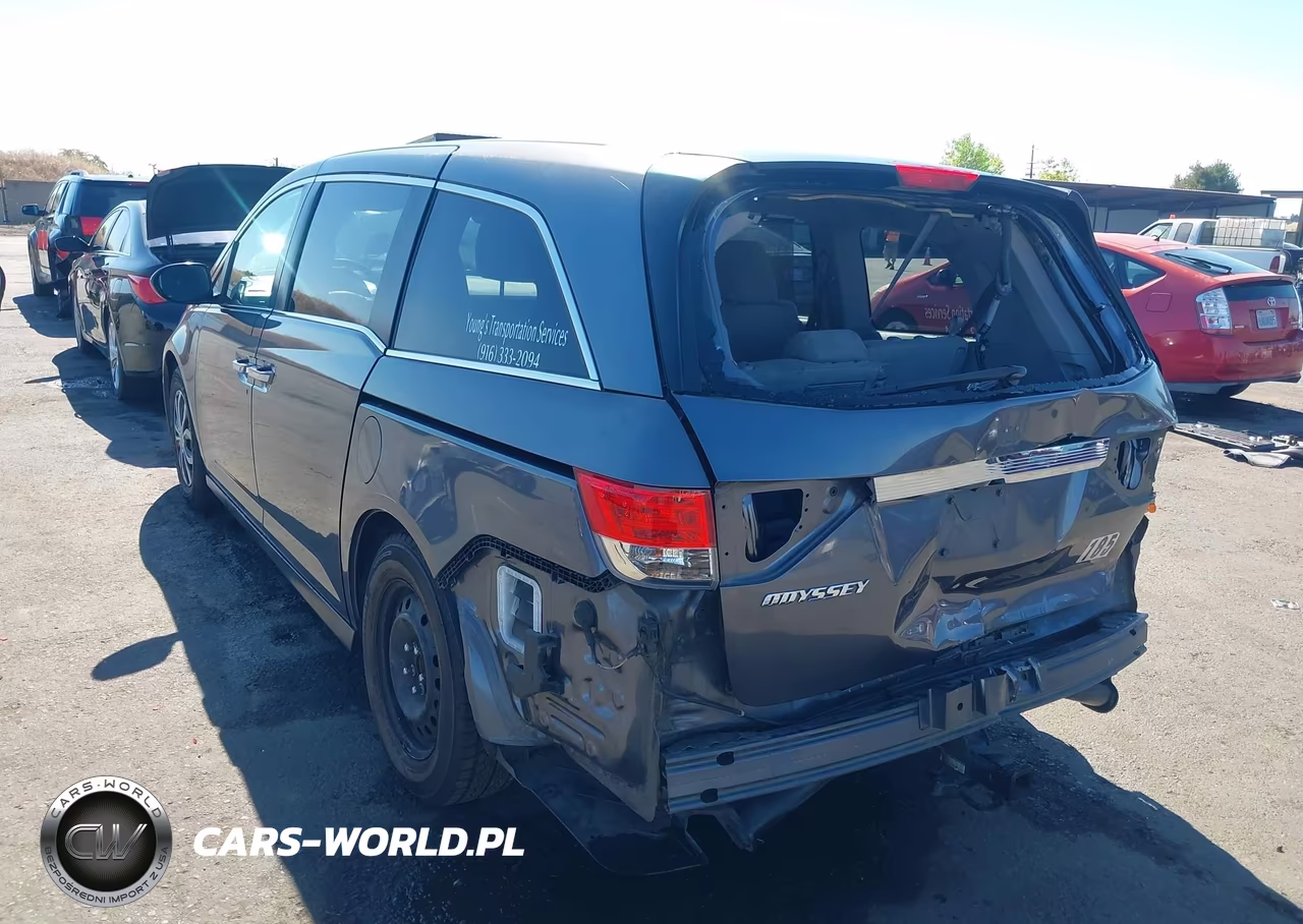 2014 Honda Odyssey Ex VIN:5FNRL5H47EB075709 - 3