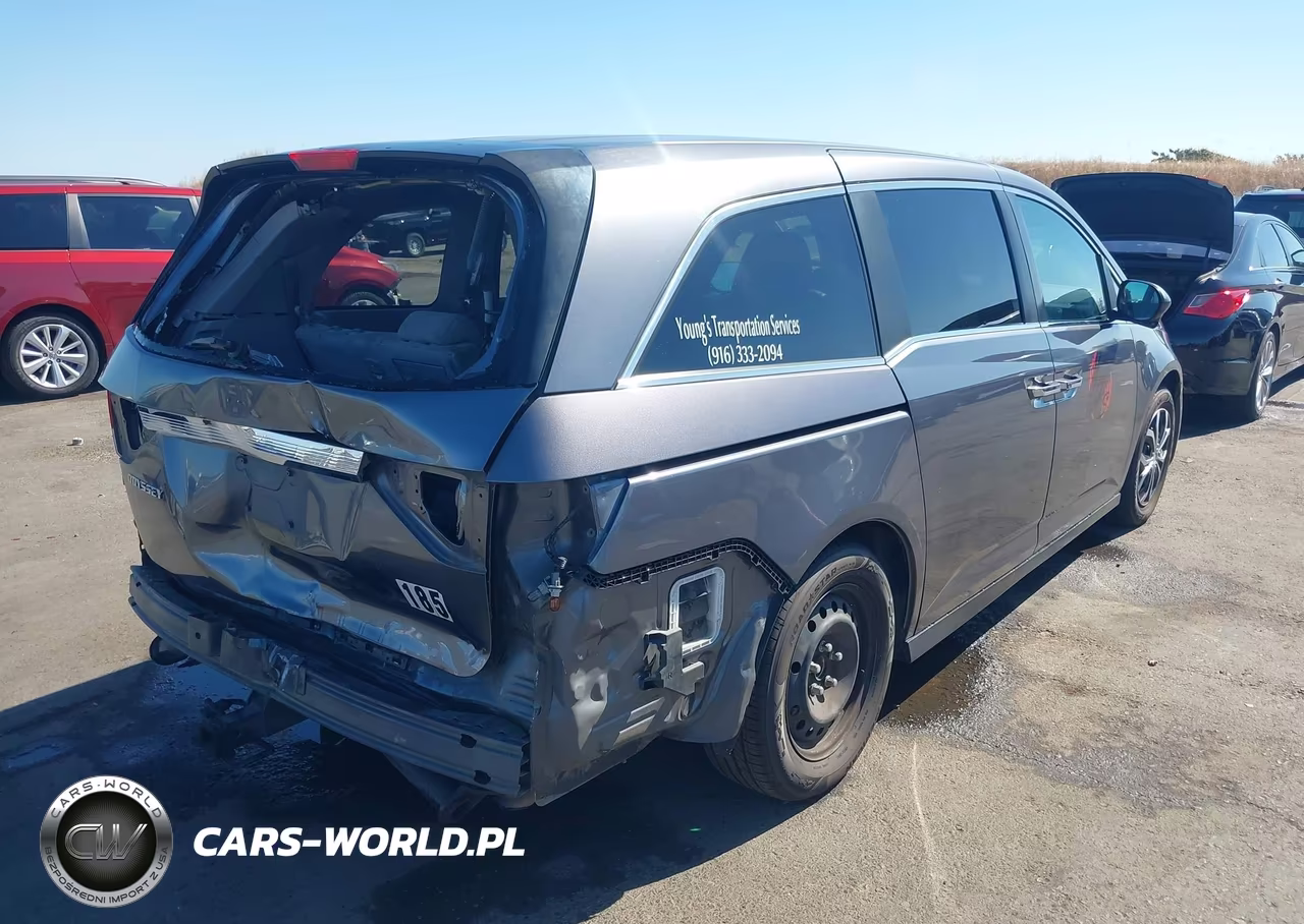 2014 Honda Odyssey Ex VIN:5FNRL5H47EB075709 - 4