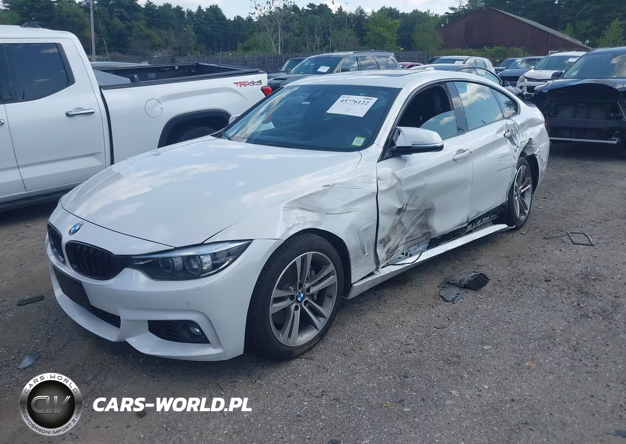 2018 BMW 440I Gran Coupe VIN:WBA4J5C55JBF07534 - 2
