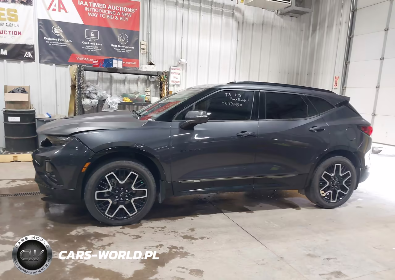 2021 Chevrolet Blazer Awd Rs VIN:3GNKBKRS1MS523844 - 14