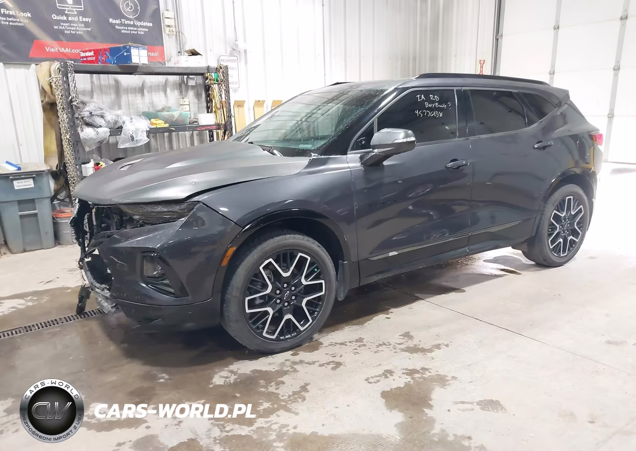 2021 Chevrolet Blazer Awd Rs VIN:3GNKBKRS1MS523844 - 2