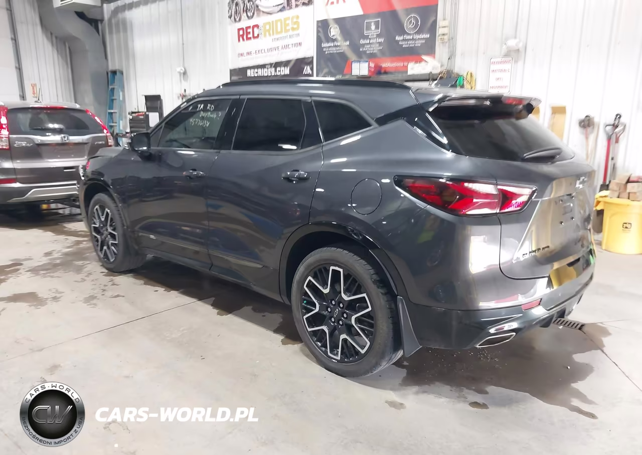 2021 Chevrolet Blazer Awd Rs VIN:3GNKBKRS1MS523844 - 3