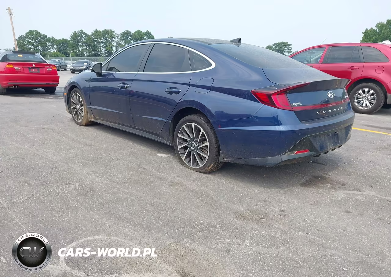 2021 Hyundai Sonata Limited VIN:5NPEH4J2XMH075674 - 3