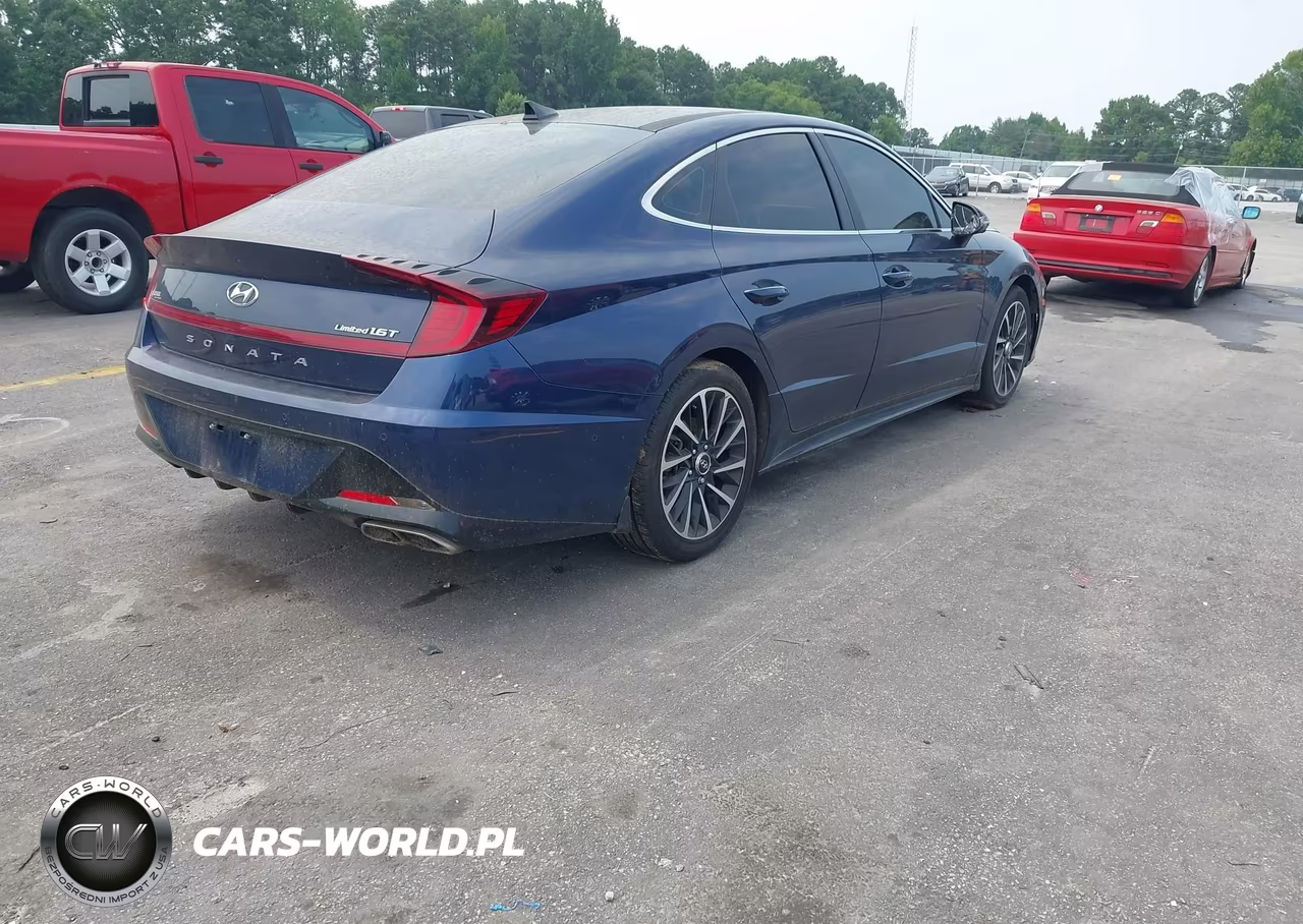 2021 Hyundai Sonata Limited VIN:5NPEH4J2XMH075674 - 4