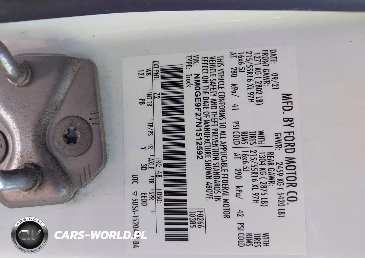 2022 Ford Transit Connect Xlt Passenger VIN:NM0GE9F27N1512592 - 9