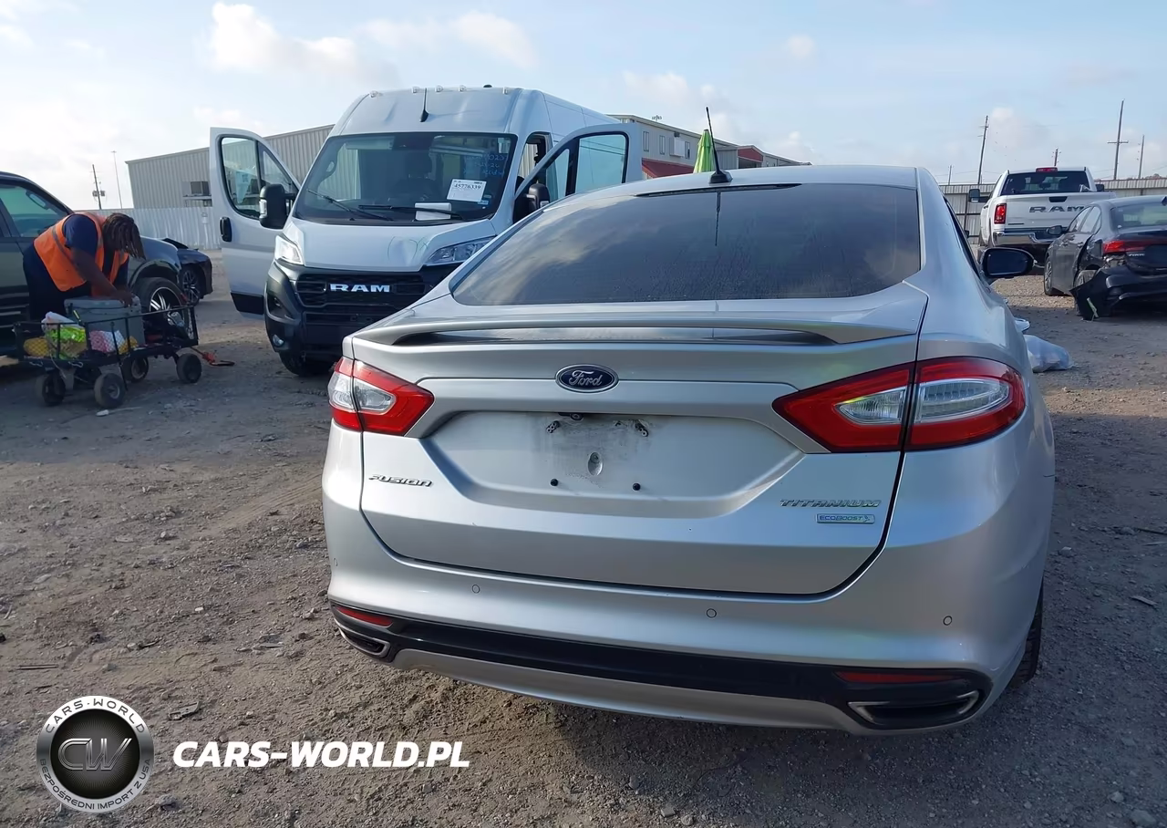 2016 Ford Fusion Titanium VIN:3FA6P0K95GR198186 - 16