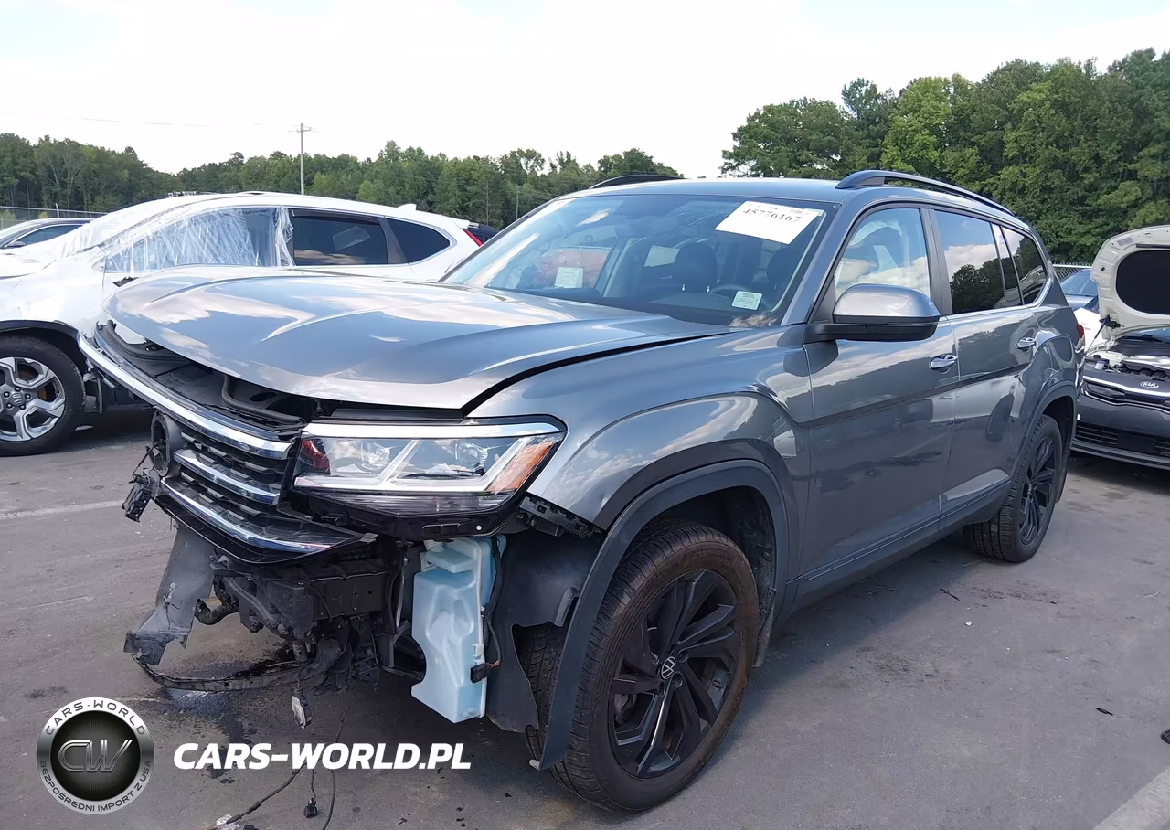 2022 Volkswagen Atlas 3.6L V6 Se W-Technology VIN:1V2JR2CA5NC536733 - 2