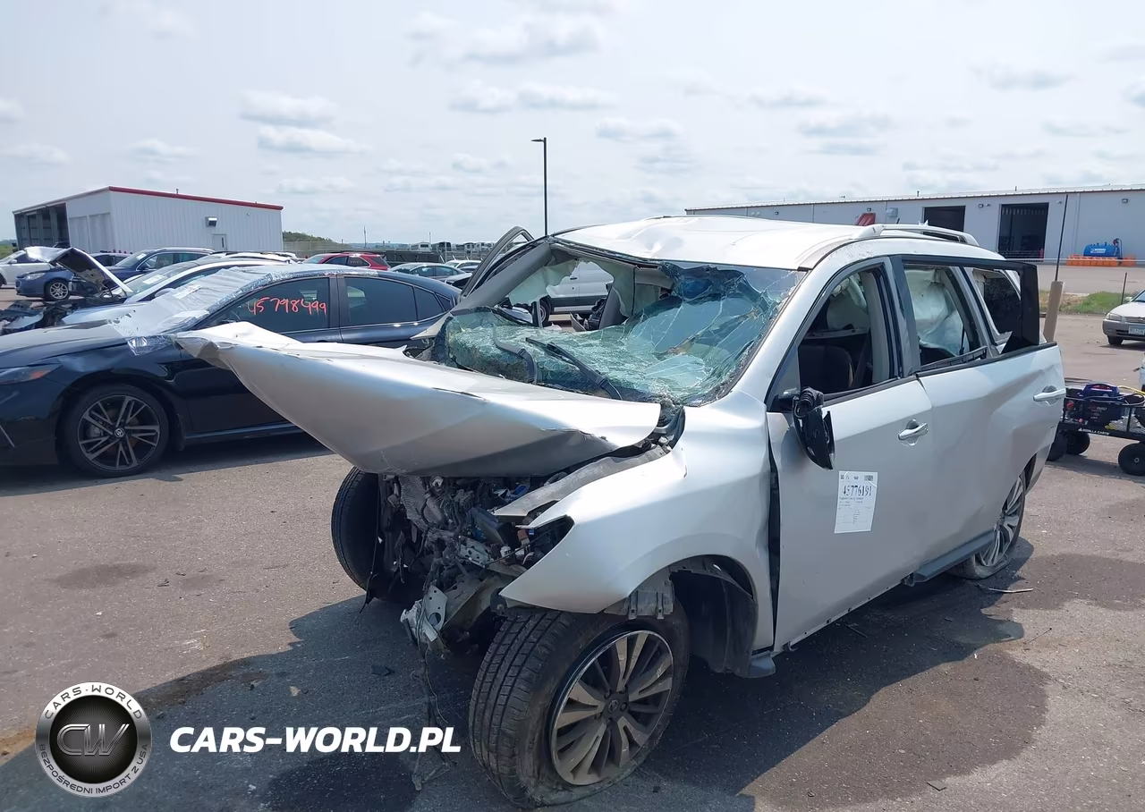2017 Nissan Pathfinder Platinum-S-Sl-Sv VIN:5N1DR2MM0HC616254 - 2