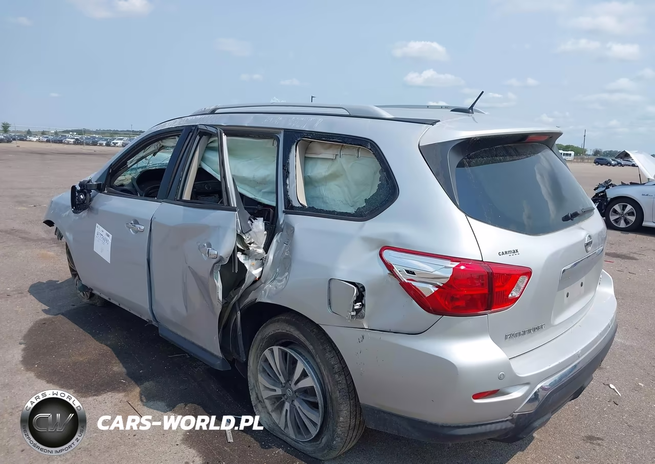 2017 Nissan Pathfinder Platinum-S-Sl-Sv VIN:5N1DR2MM0HC616254 - 3