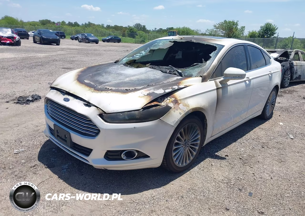 2015 Ford Fusion Titanium VIN:3FA6P0K91FR170724 - 2