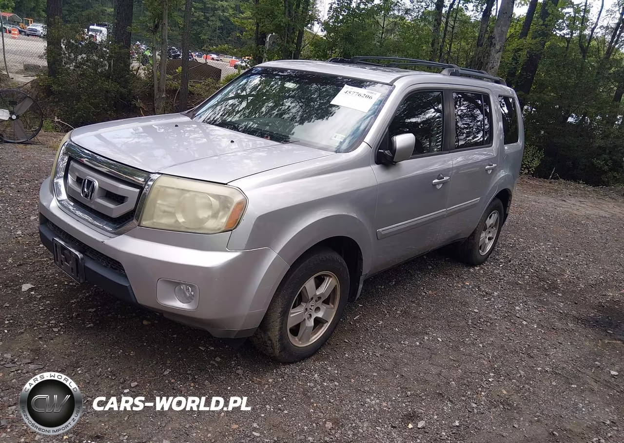 2011 Honda Pilot Ex-L VIN:5FNYF4H72BB050168 - 2