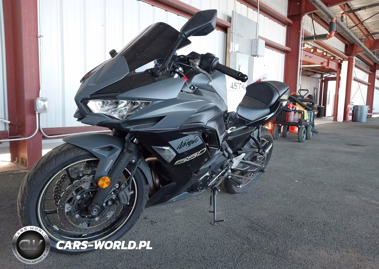 2024 Kawasaki Ex650 P VIN:ML5EXEP10RDAC9686 - 2