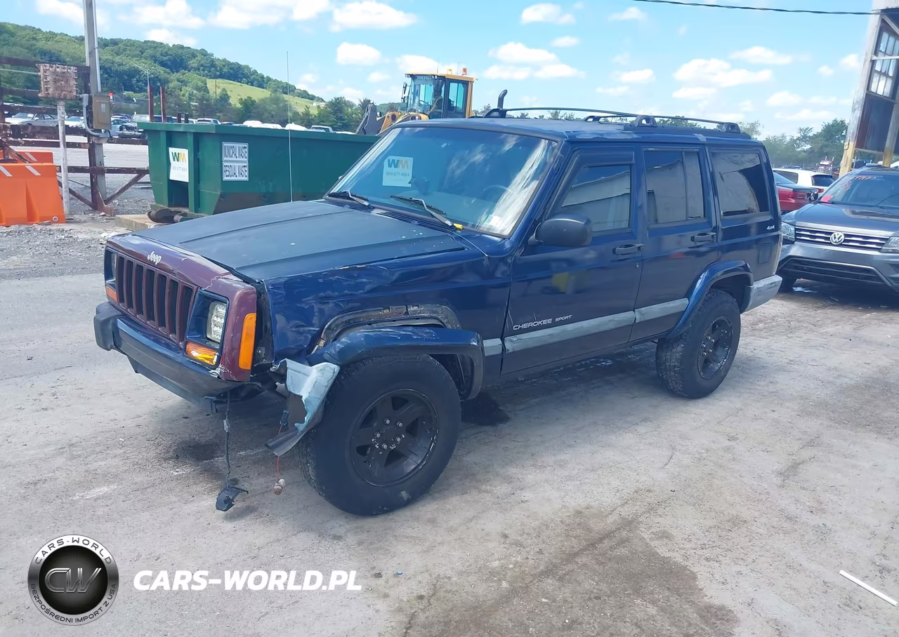 2000 Jeep Cherokee Sport VIN:1J4FF48S5YL250912 - 2