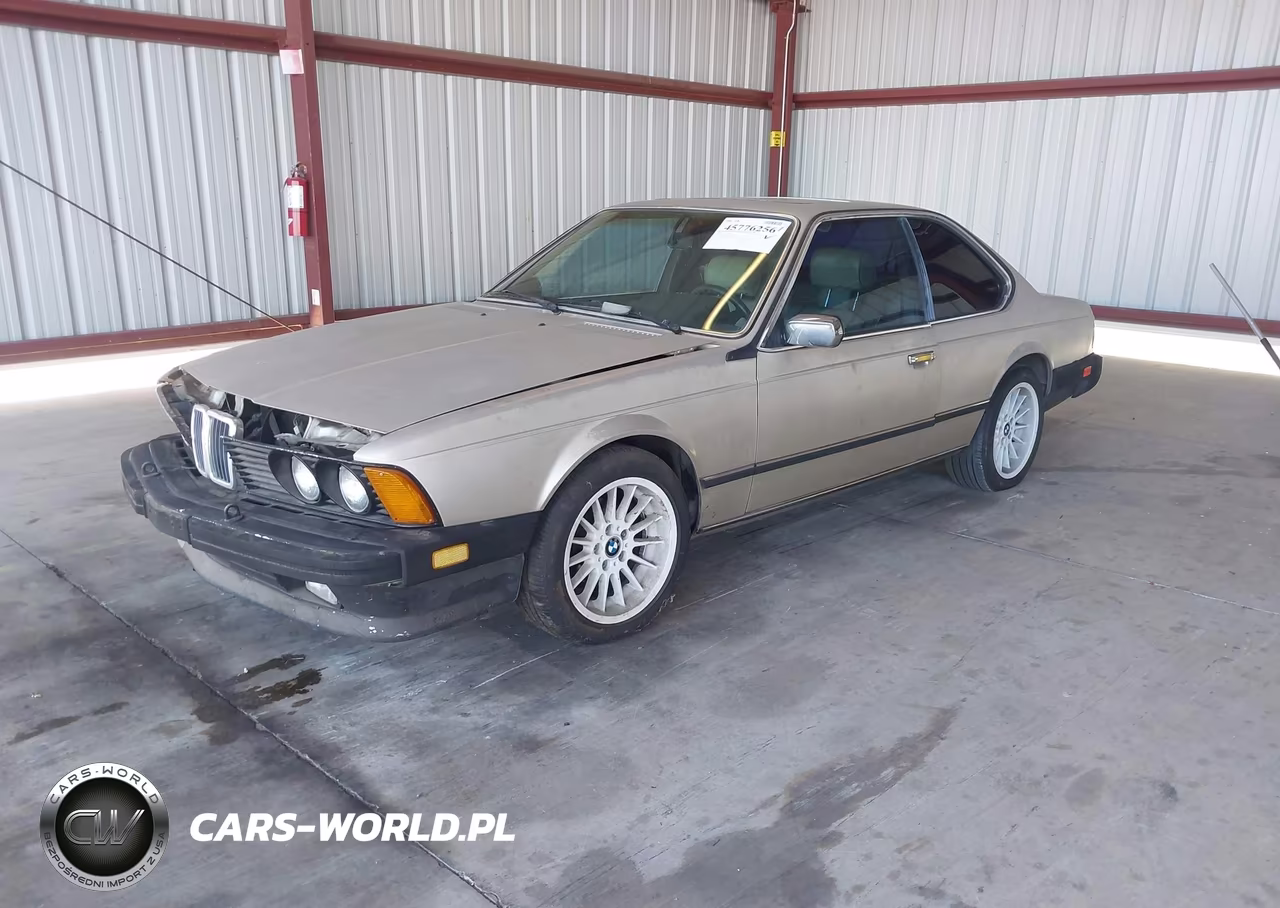 1985 BMW 635 Csi VIN:WBAEC7403F0605880 - 2