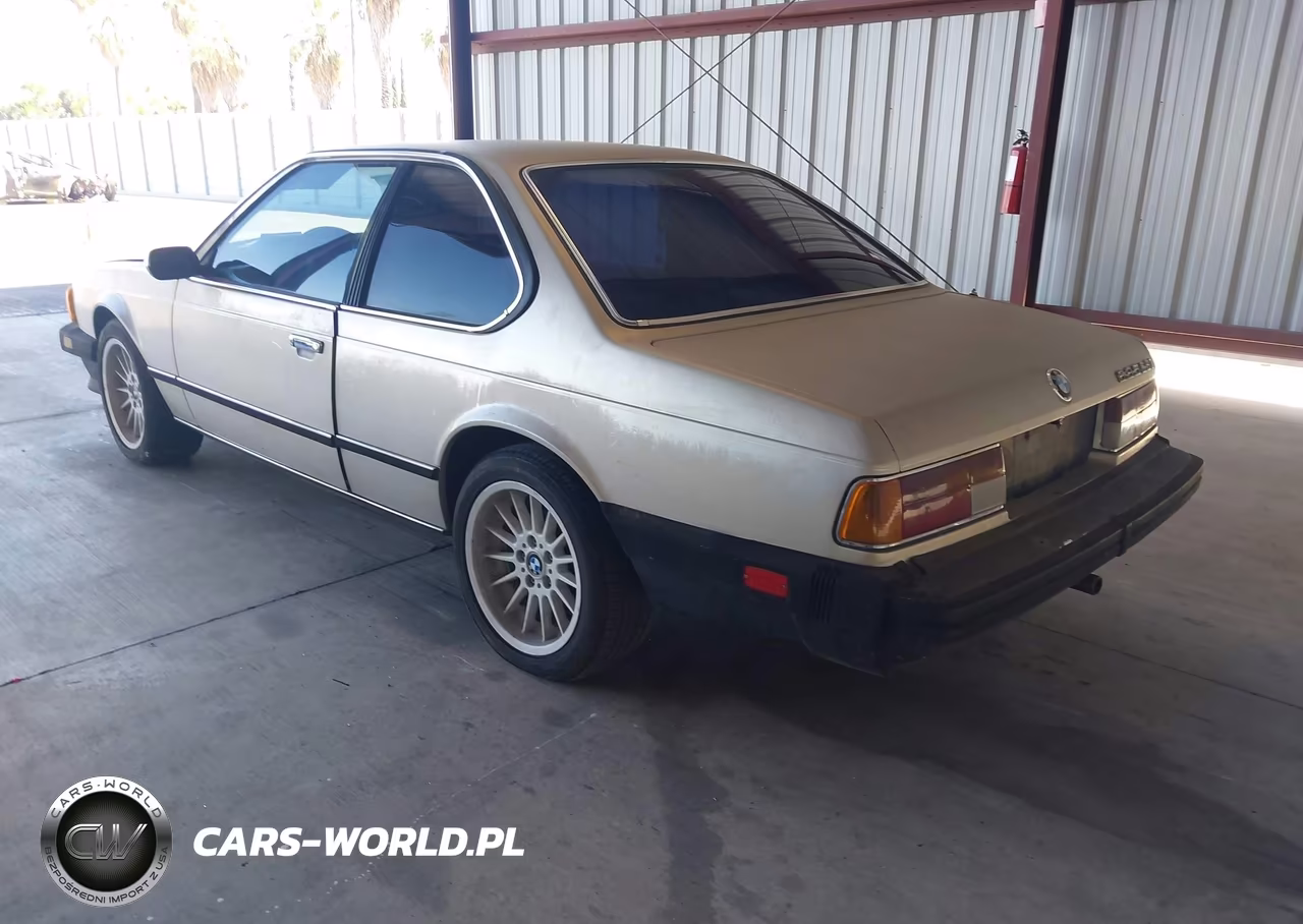 1985 BMW 635 Csi VIN:WBAEC7403F0605880 - 3
