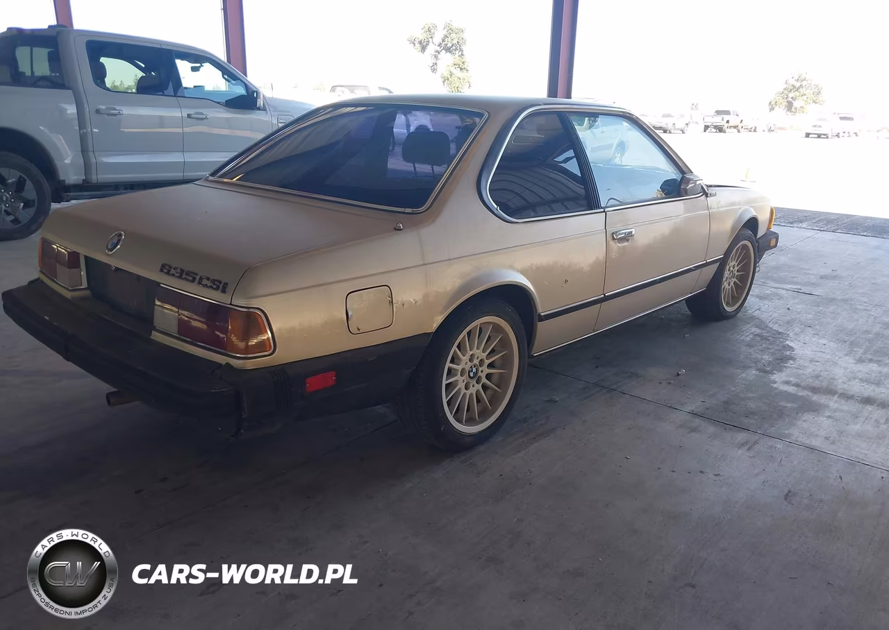 1985 BMW 635 Csi VIN:WBAEC7403F0605880 - 4