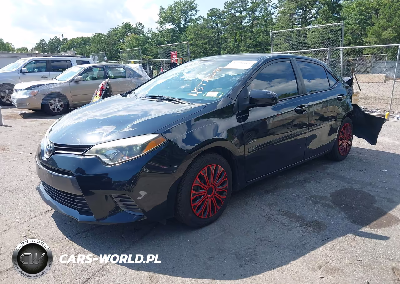 2016 Toyota Corolla Le VIN:2T1BURHE2GC676998 - 2