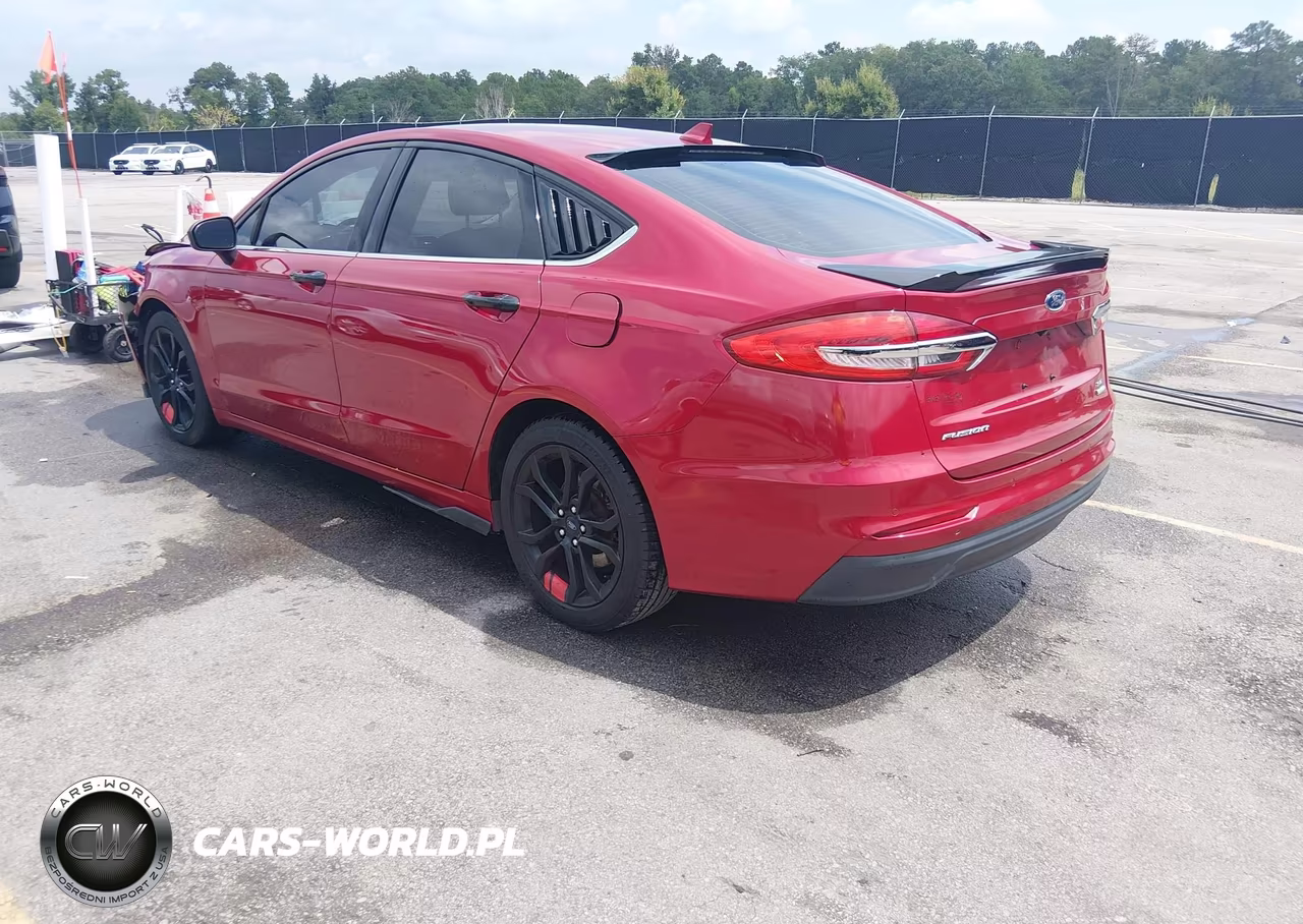 2020 Ford Fusion Se VIN:3FA6P0HD0LR160225 - 3