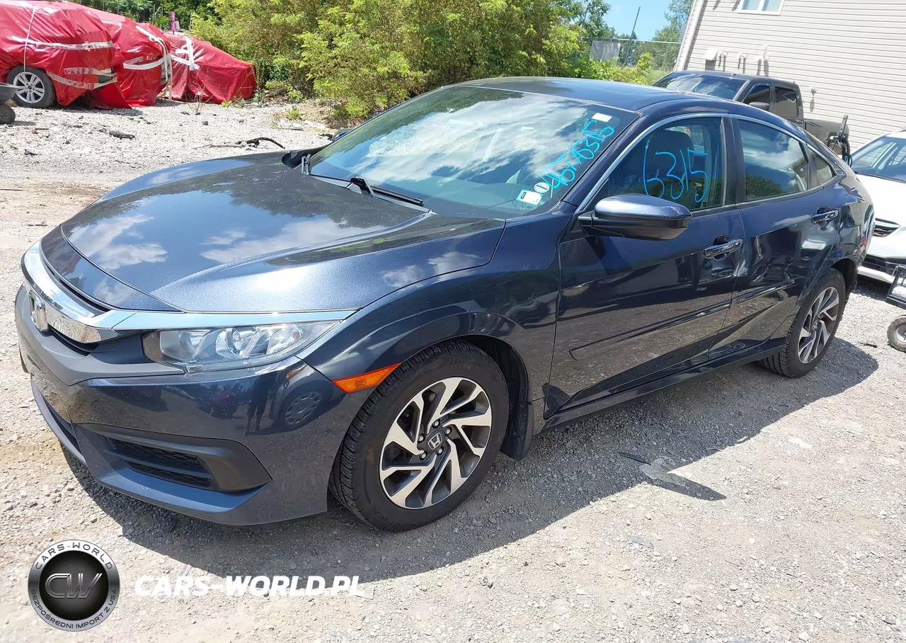 2018 Honda Civic Ex VIN:2HGFC2F76JH538881 - 2