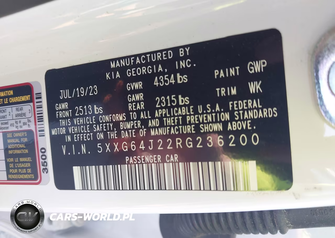 2024 Kia K5 Gt-Line VIN:5XXG64J22RG236200 - 9