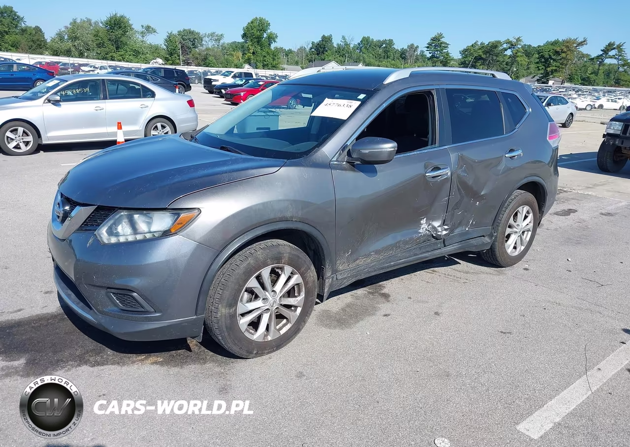 2015 Nissan Rogue Sv VIN:KNMAT2MT4FP561720 - 2