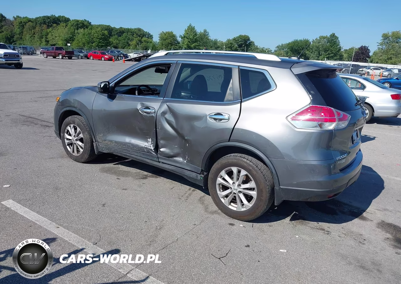 2015 Nissan Rogue Sv VIN:KNMAT2MT4FP561720 - 3