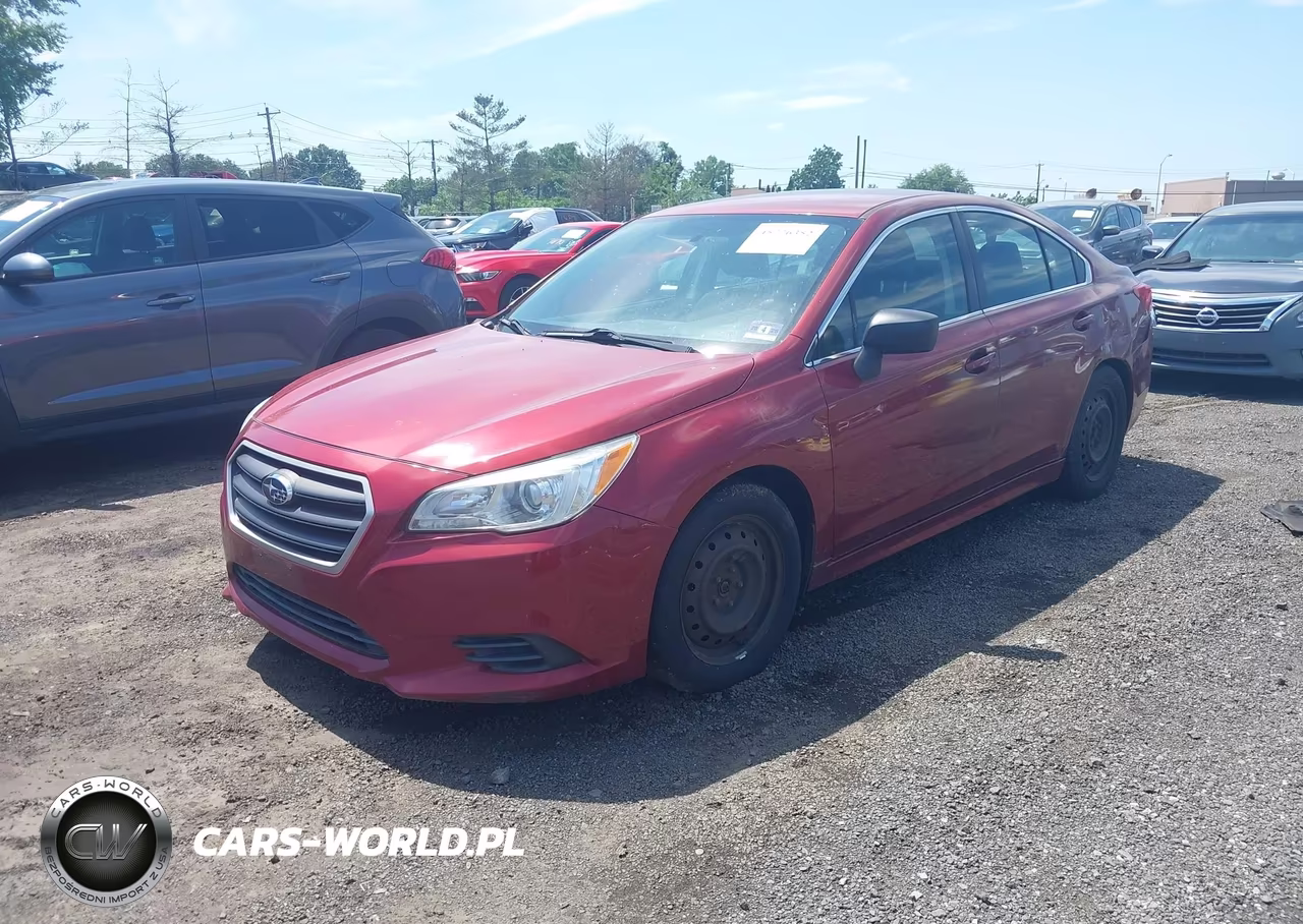 2015 Subaru Legacy 2.5I VIN:4S3BNAA62F3021538 - 2