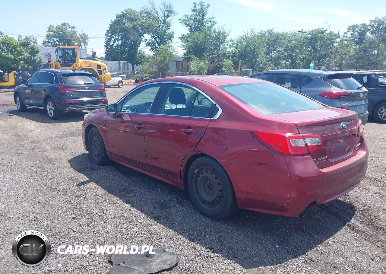 2015 Subaru Legacy 2.5I VIN:4S3BNAA62F3021538 - 3