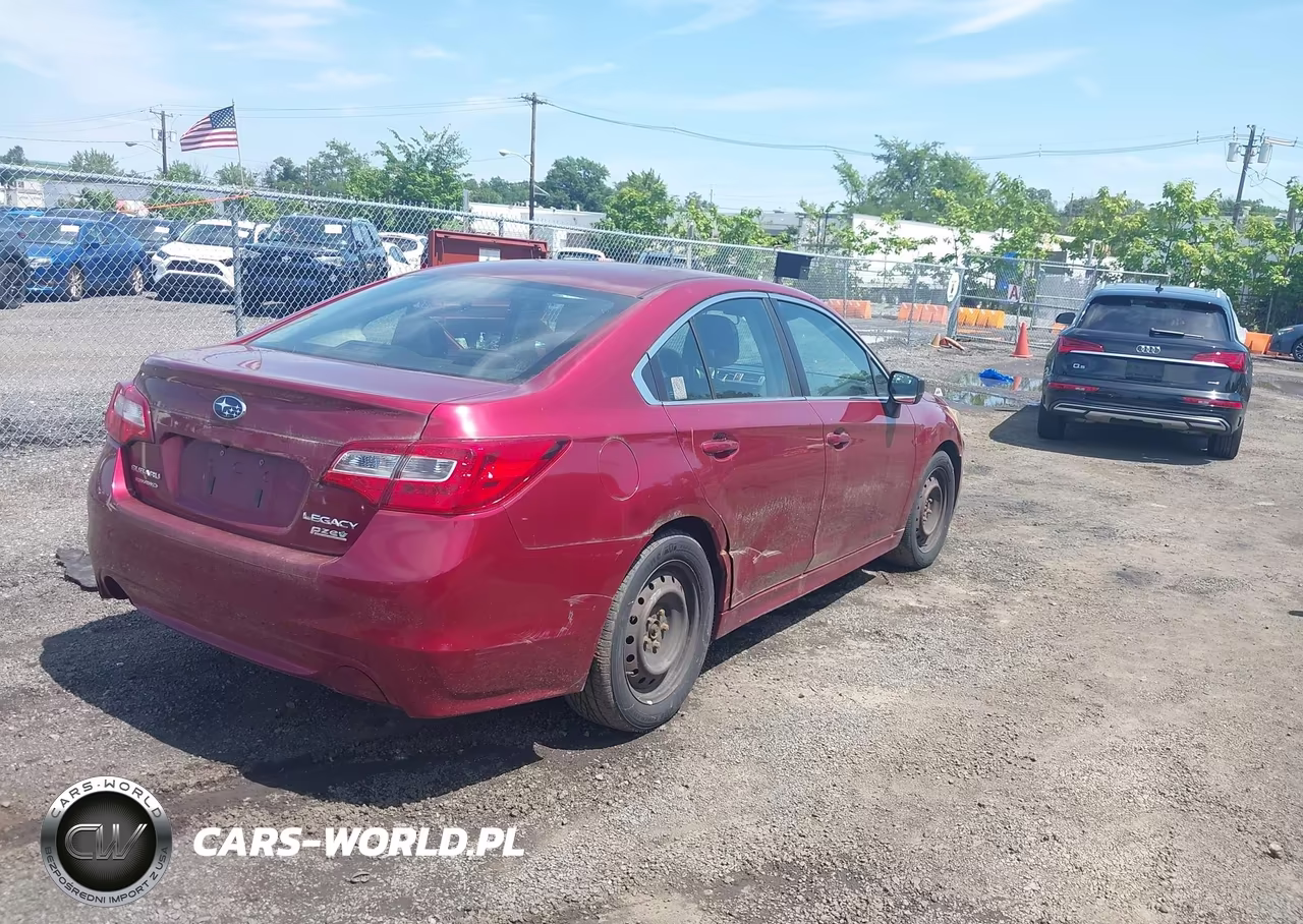 2015 Subaru Legacy 2.5I VIN:4S3BNAA62F3021538 - 4