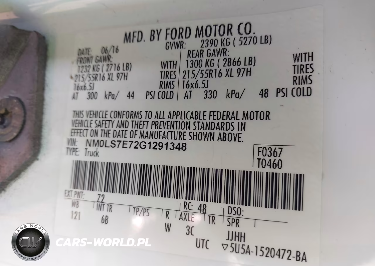2016 Ford Transit Connect Xl VIN:NM0LS7E72G1291348 - 9