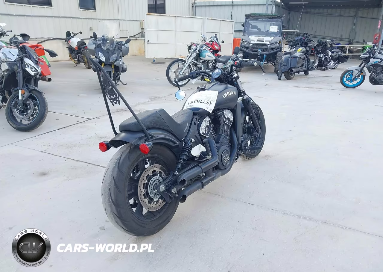 2022 Indian Motorcycle Co. Scout Bobber Abs VIN:56KMTA003N3189595 - 4