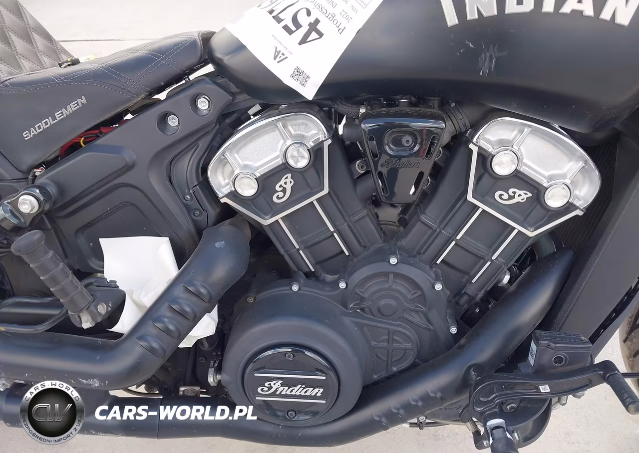 2022 Indian Motorcycle Co. Scout Bobber Abs VIN:56KMTA003N3189595 - 8