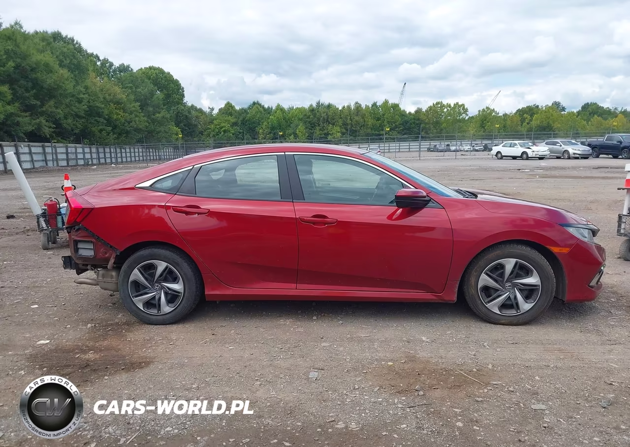 2020 Honda Civic Lx VIN:19XFC2F67LE003207 - 13