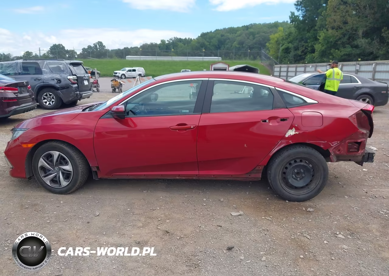 2020 Honda Civic Lx VIN:19XFC2F67LE003207 - 14