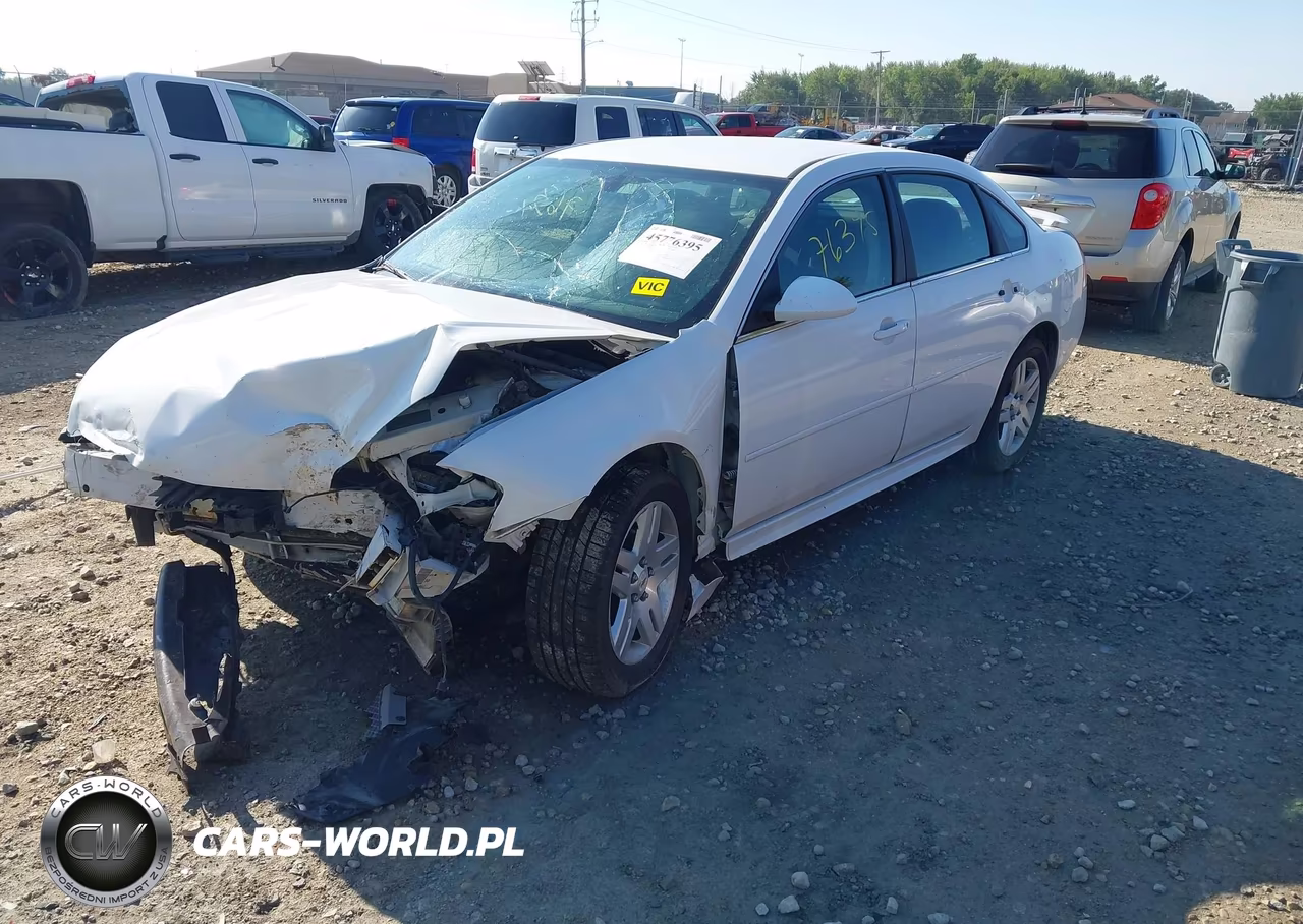 2012 Chevrolet Impala Lt VIN:2G1WG5E30C1112806 - 2