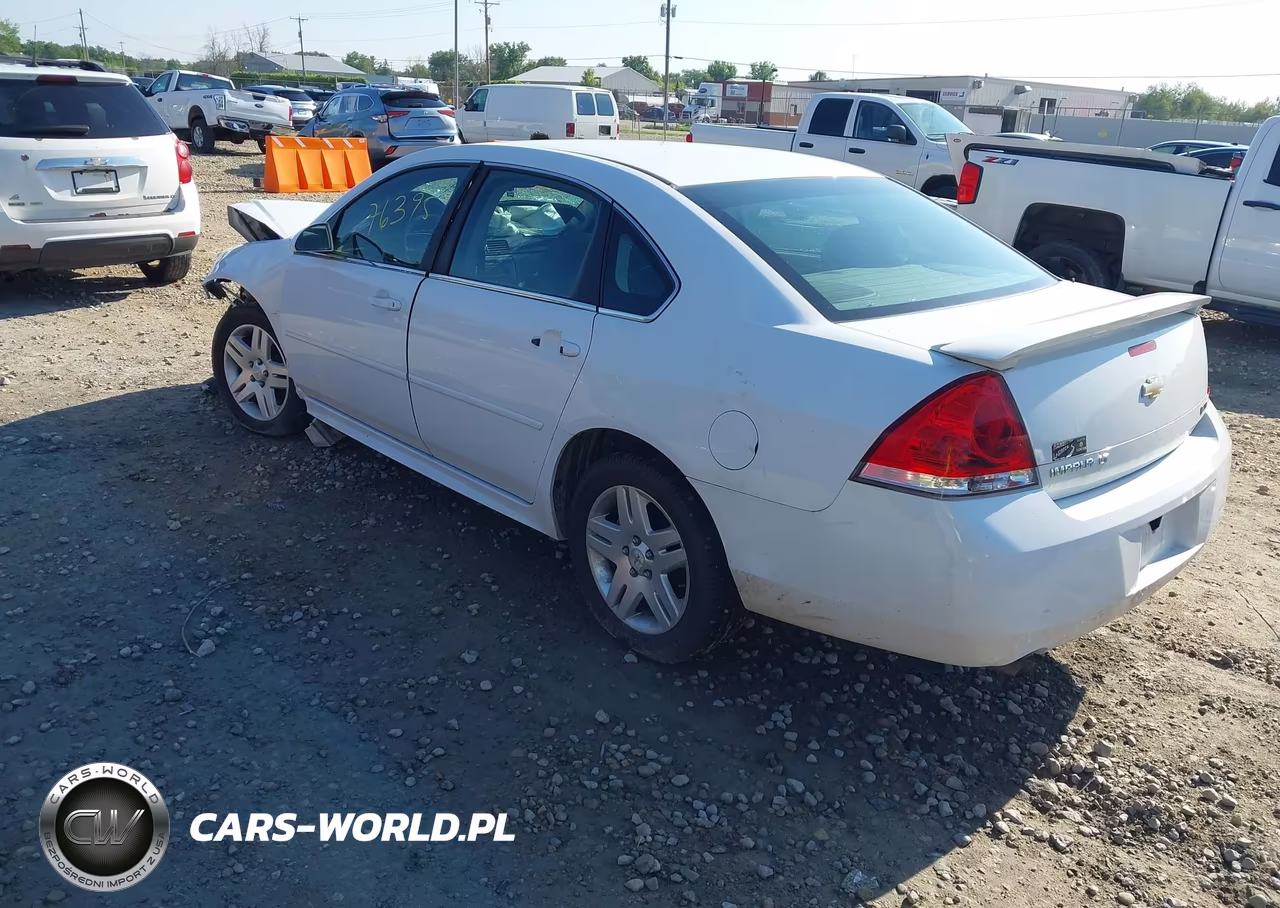 2012 Chevrolet Impala Lt VIN:2G1WG5E30C1112806 - 3