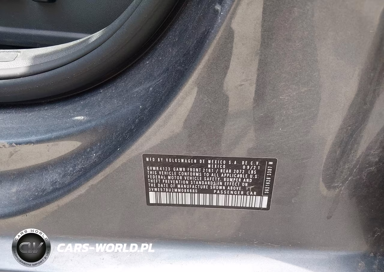 2021 Volkswagen Jetta 1.4T Sel VIN:3VWE57BU2MM086685 - 9