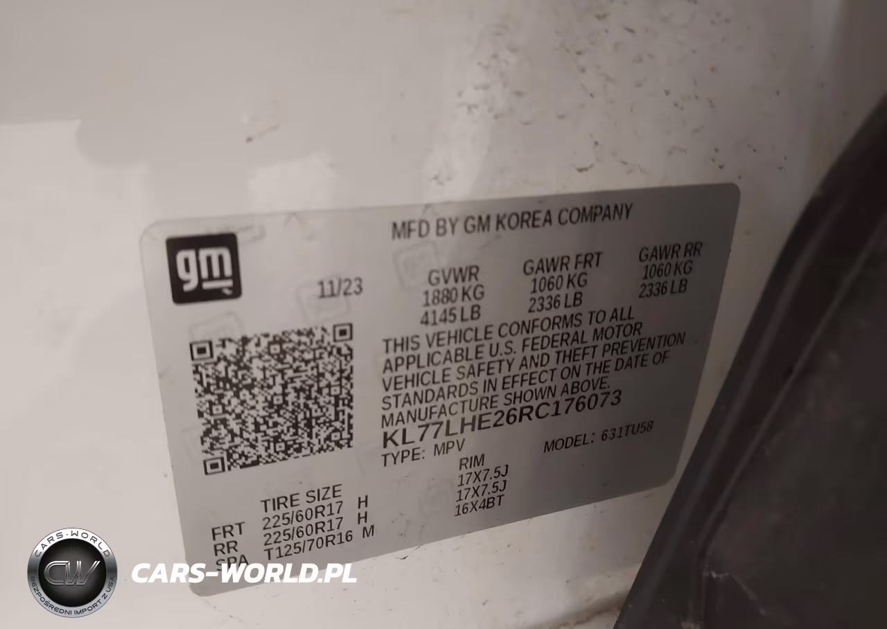 2024 Chevrolet Trax Fwd Lt VIN:KL77LHE26RC176073 - 9