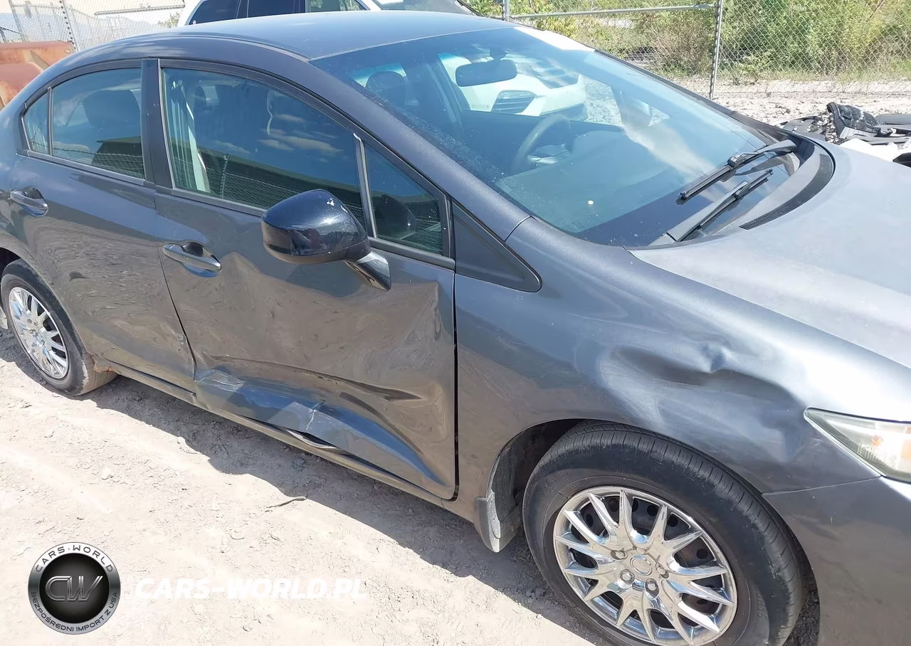 2013 Honda Civic Lx VIN:19XFB2F54DE210410 - 6