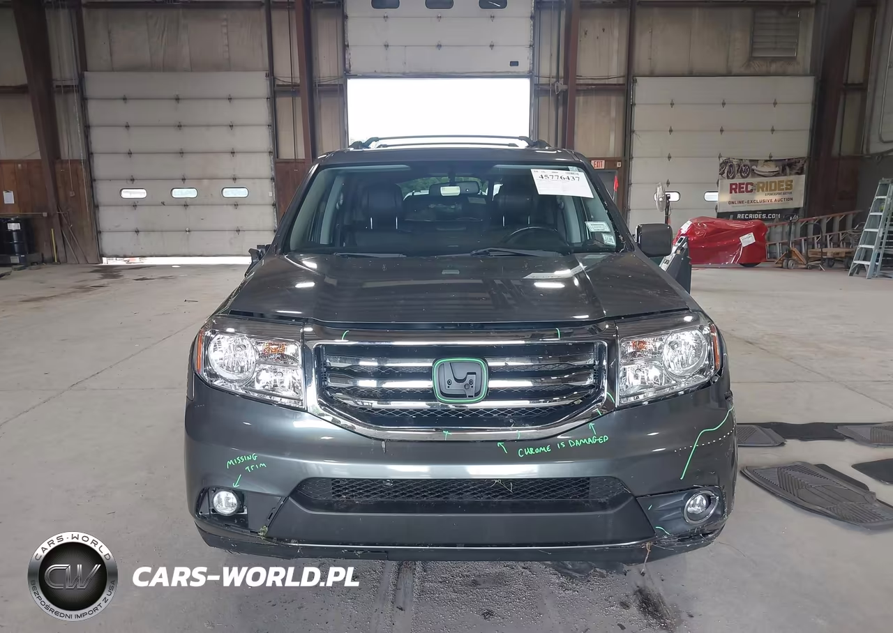 2013 Honda Pilot Ex-L VIN:5FNYF4H79DB015887 - 12