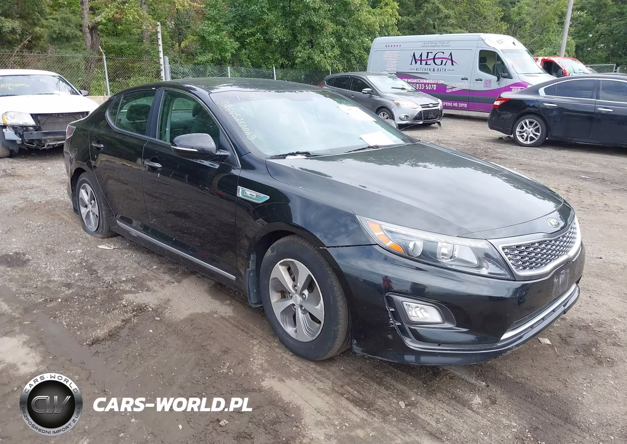2015 Kia Optima Hybrid VIN:KNAGM4AD9F5077230 - 1
