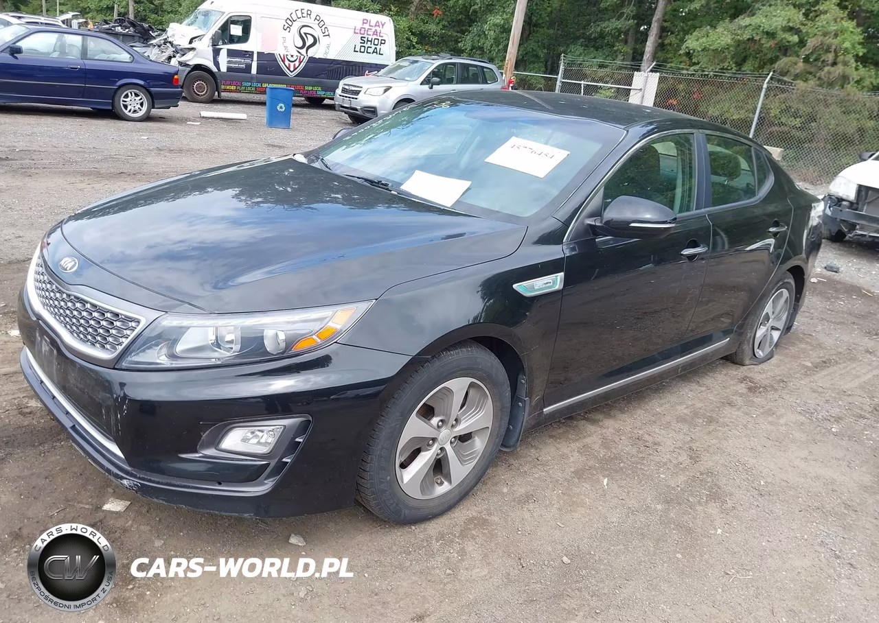2015 Kia Optima Hybrid VIN:KNAGM4AD9F5077230 - 2