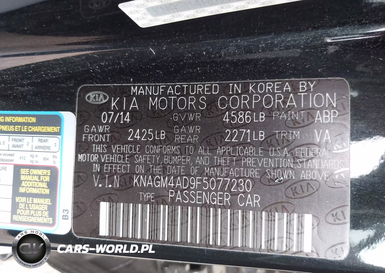 2015 Kia Optima Hybrid VIN:KNAGM4AD9F5077230 - 9
