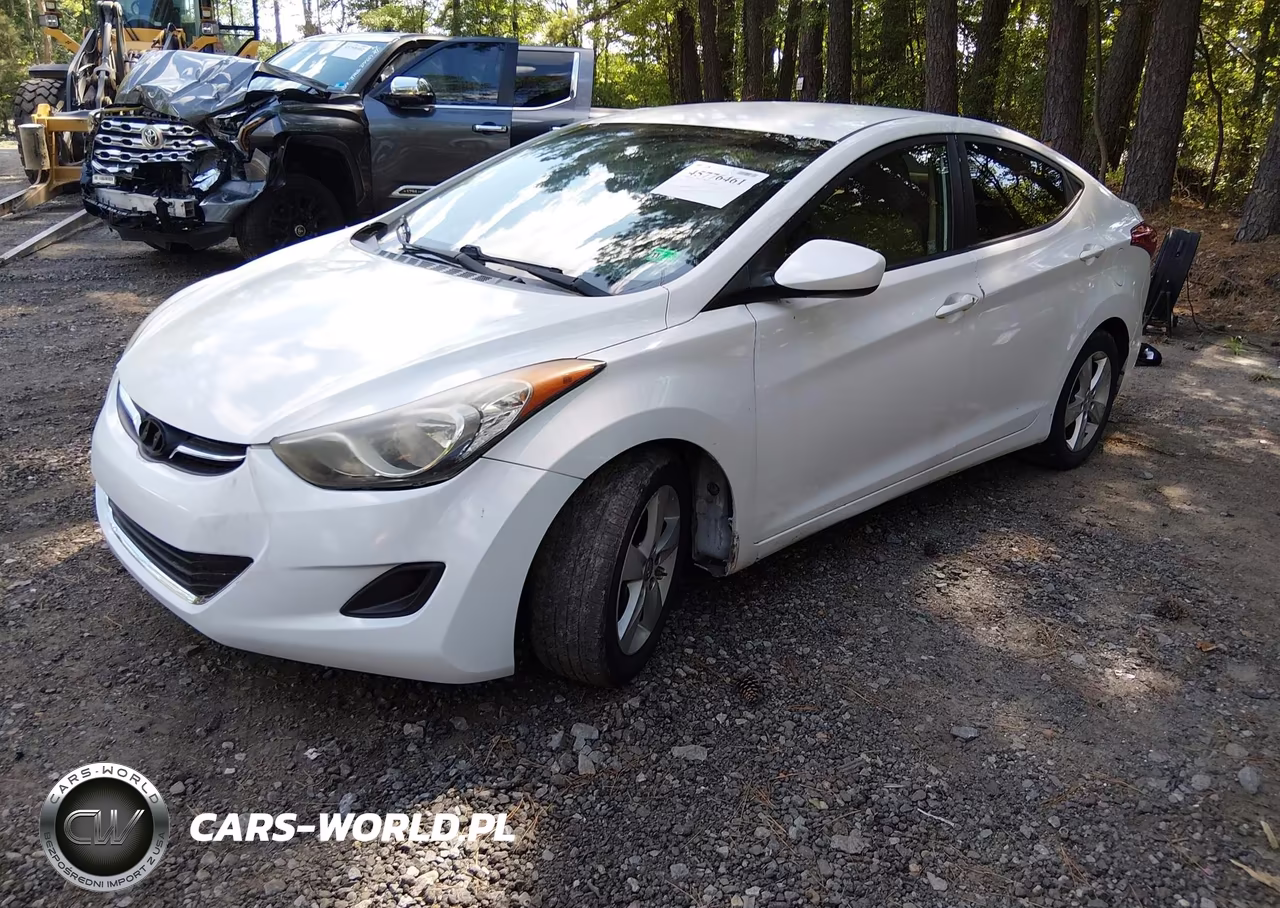 2013 Hyundai Elantra Gls VIN:5NPDH4AE1DH352007 - 2