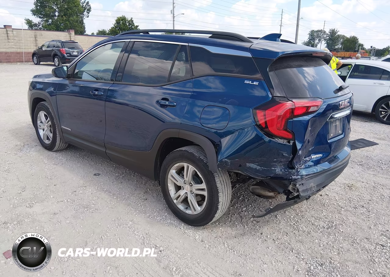 2020 GMC Terrain Fwd Sle VIN:3GKALMEV3LL142538 - 3