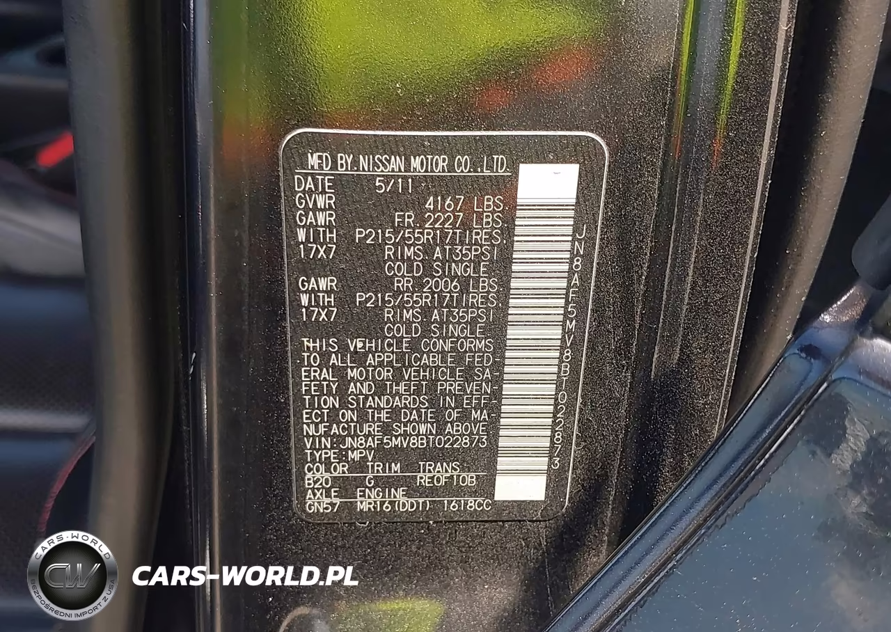 2011 Nissan Juke Sl VIN:JN8AF5MV8BT022873 - 9