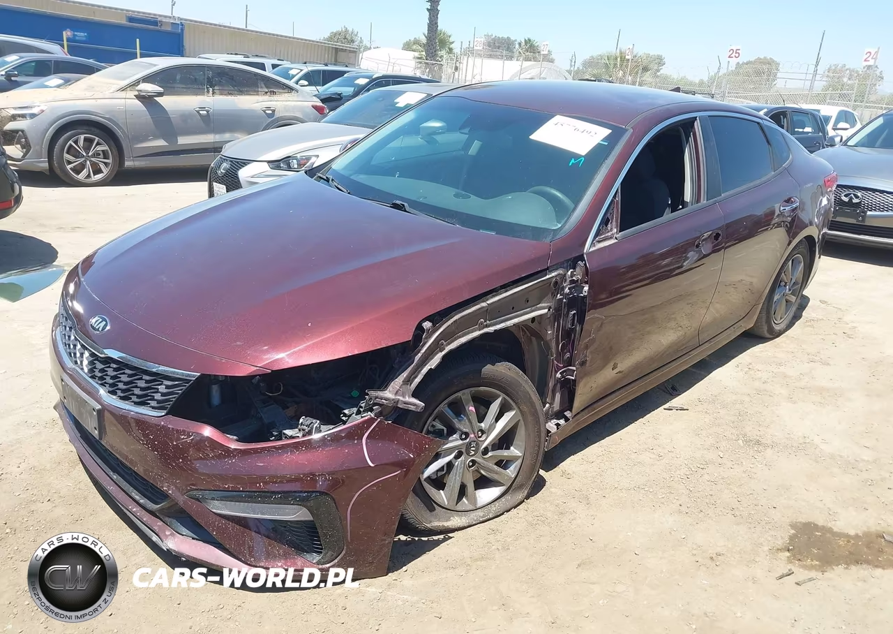 2019 Kia Optima Lx VIN:5XXGT4L36KG340340 - 2