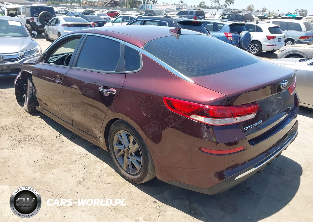 2019 Kia Optima Lx VIN:5XXGT4L36KG340340 - 3